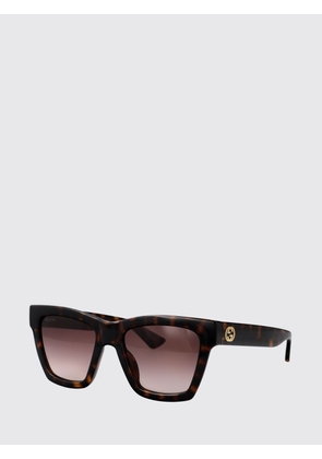 Sunglasses GUCCI Woman color Brown