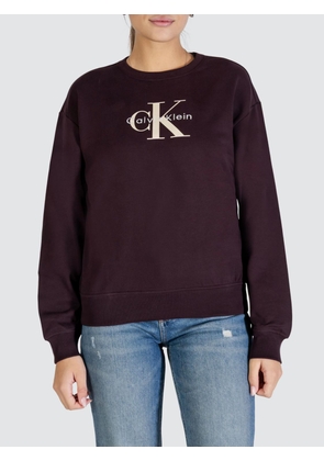 Sweatshirt CALVIN KLEIN JEANS Woman color Brown