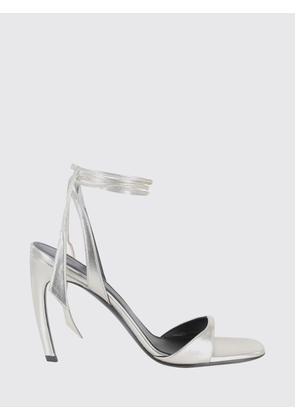 Heeled Sandal THE ATTICO Woman color Silver