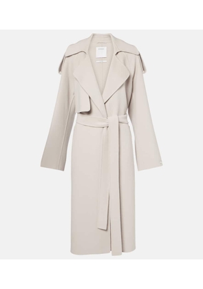 Sportmax Fiore belted wool coat