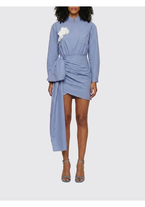 Dress SELF-PORTRAIT Woman color Blue