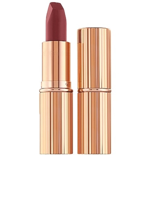 Charlotte Tilbury Matte Revolution Lipstick in M.I. Kiss - Rose. Size all.