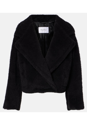 Max Mara Oggeri alpaca, wool, and silk teddy coat
