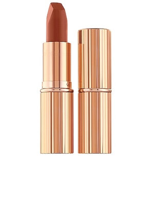 Charlotte Tilbury Matte Revolution Lipstick in Super Fabulous - Cognac. Size all.