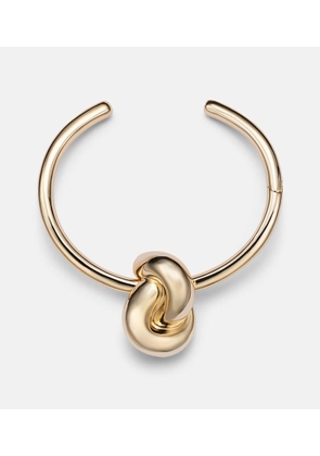 Jennifer Fisher Knot 10kt gold choker