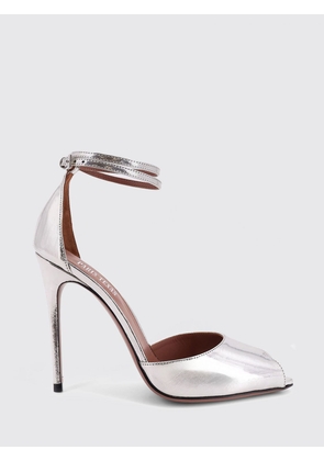 Heeled Sandal PARIS TEXAS Woman color Silver