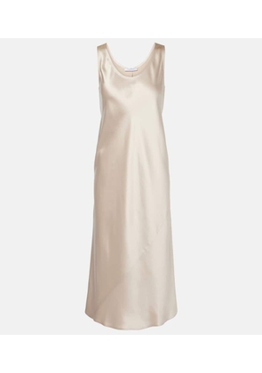 Max Mara Banjo silk satin midi dress