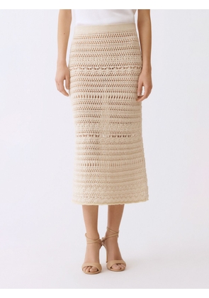 Skirt FABIANA FILIPPI Woman color White