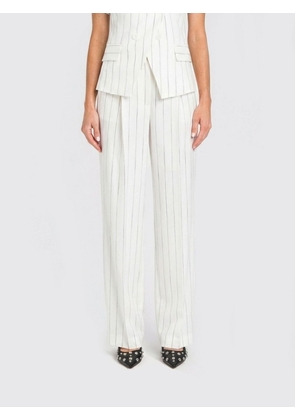 Pants TWINSET ACTITUDE Woman color White