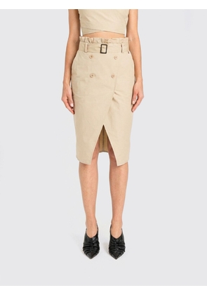 Skirt TWINSET ACTITUDE Woman color Safari