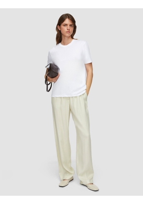 Cotton Silk Jersey T-Shirt - L