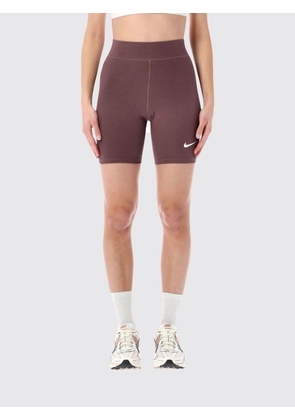 Shorts NIKE Woman color Burgundy