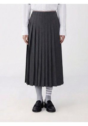 Skirt THOM BROWNE Woman color Grey
