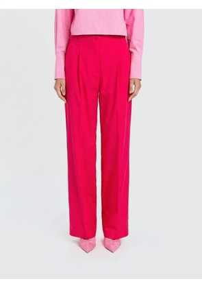 Pants TWINSET ACTITUDE Woman color Fuchsia