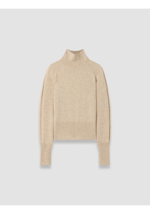 Oxna Light Pure Cashmere High Neck Jumper - L