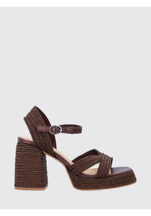 Heeled Sandal CASTAÑER Woman color Burgundy