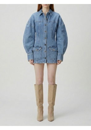 Dress THE ATTICO Woman color Blue