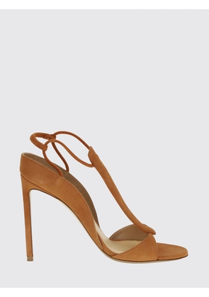 Heeled Sandal FRANCESCO RUSSO Woman color Orange