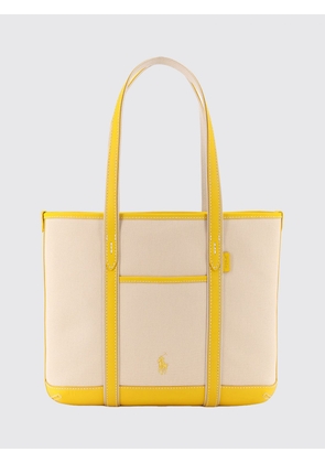 Shoulder Bag POLO RALPH LAUREN Woman color Yellow