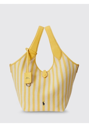 Handbag POLO RALPH LAUREN Woman color Yellow