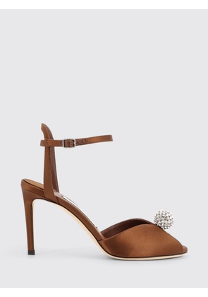 Heeled Sandal JIMMY CHOO Woman color Bronze