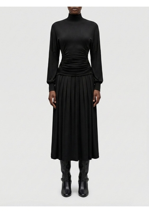 Dress GANNI Woman color Black