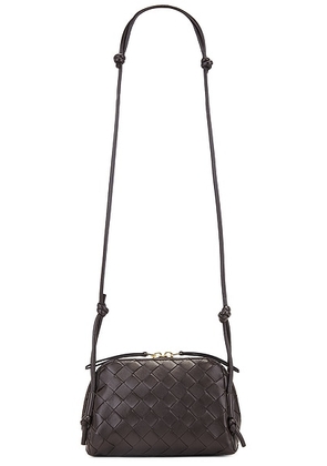 Bottega Veneta Concert Pouch in Fondant & Gold - Brown. Size all.