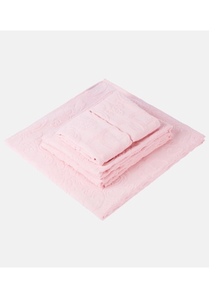 Dolce&Gabbana Casa Set of 5 jacquard cotton terry towels