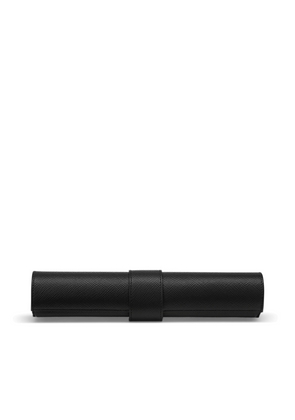 Smythson Backgammon Roll In Panama In Black