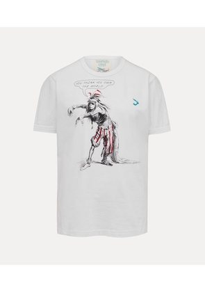 Vivienne Westwood Worlds End Classic T-shirt Cotton White XS Unisex