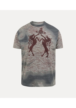 Vivienne Westwood Horses Classic T-shirt Cotton Grey XL Unisex