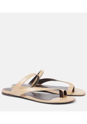 Khaite Aimee leather sandals