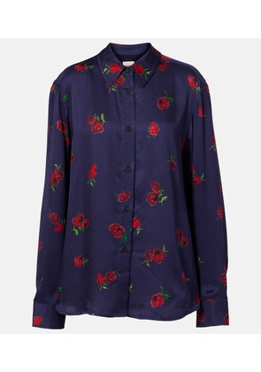 Khaite Argo printed twill shirt