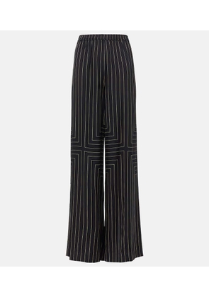 Joseph Hulin silk-blend wide-leg pants