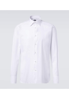Zegna Cotton-blend shirt