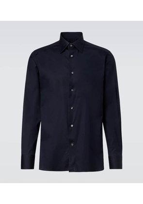 Zegna Cotton-blend shirt