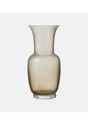 Venini Satin Murano glass vase