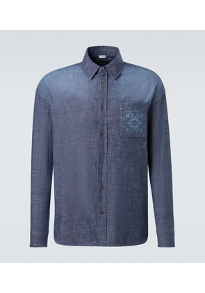 Loewe Anagram cotton poplin shirt
