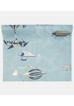 Fornasetti x Cole & Son Macchine Volanti wallpaper