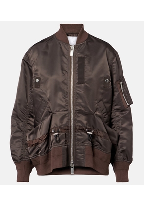 Sacai Twill bomber jacket