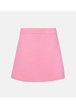 Lisa Yang Clare high-rise cashmere miniskirt