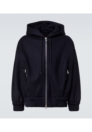 Simone Rocha Embellished wool-blend hoodie