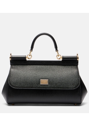 Dolce&Gabbana Sicily EW Small leather tote bag