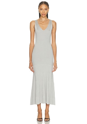 Adam Lippes Twyla Dress in Silver - Metallic Silver. Size S (also in ).