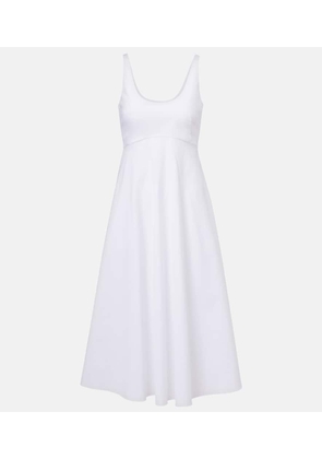 Dorothee Schumacher Poplin Power cotton-blend midi dress