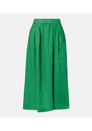 Velvet Linda linen maxi skirt