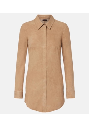 Stouls Geraldine suede shirt dress