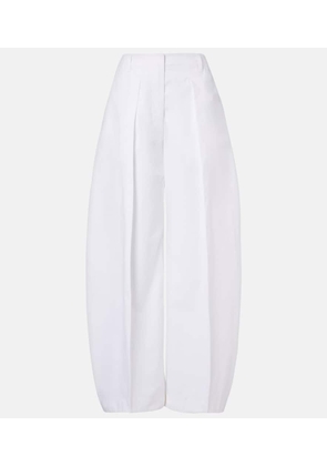 Jacquemus Oval cotton wide-leg pants