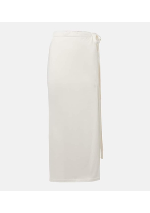 Toteme Cotton and silk midi skirt