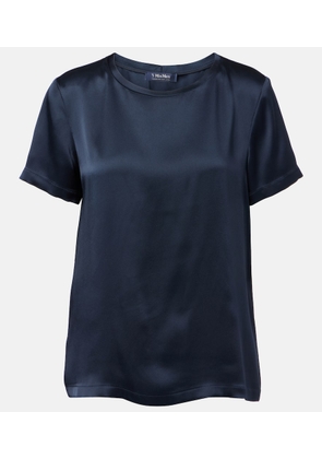 'S Max Mara Rebecca satin T-shirt